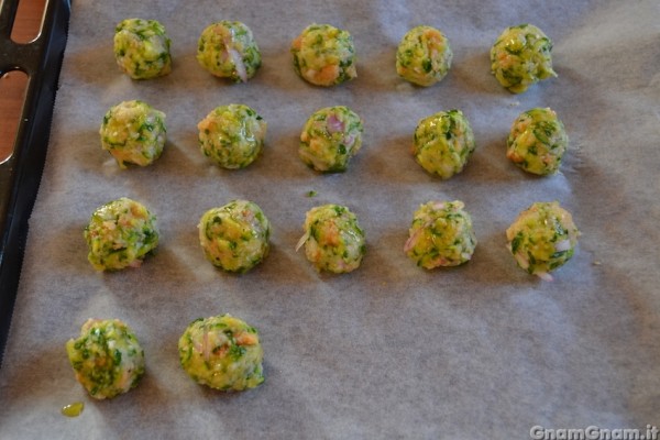 Antagelse strejke Acquiesce Polpette di zucchine al forno