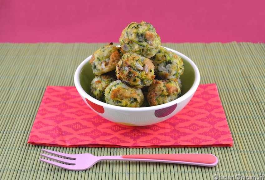 Polpette di zucchine al forno