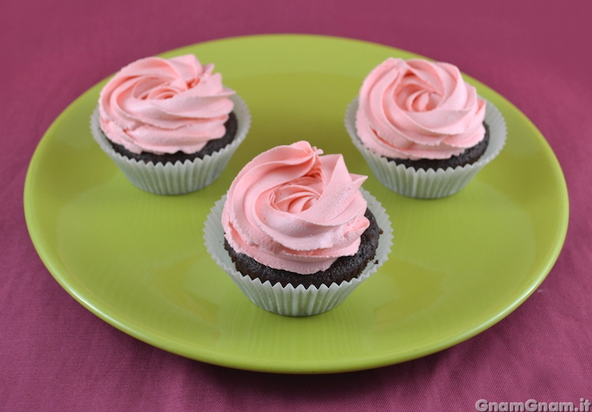 Cupcake rosa Foto finale