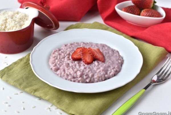 Risotto alle fragole