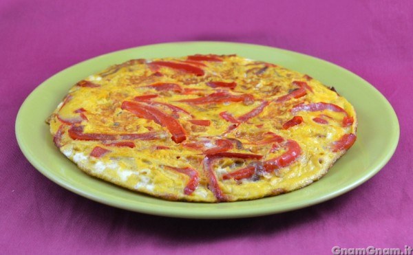 Frittata di peperoni