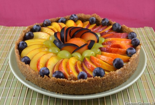 Crostata di frutta senza cottura