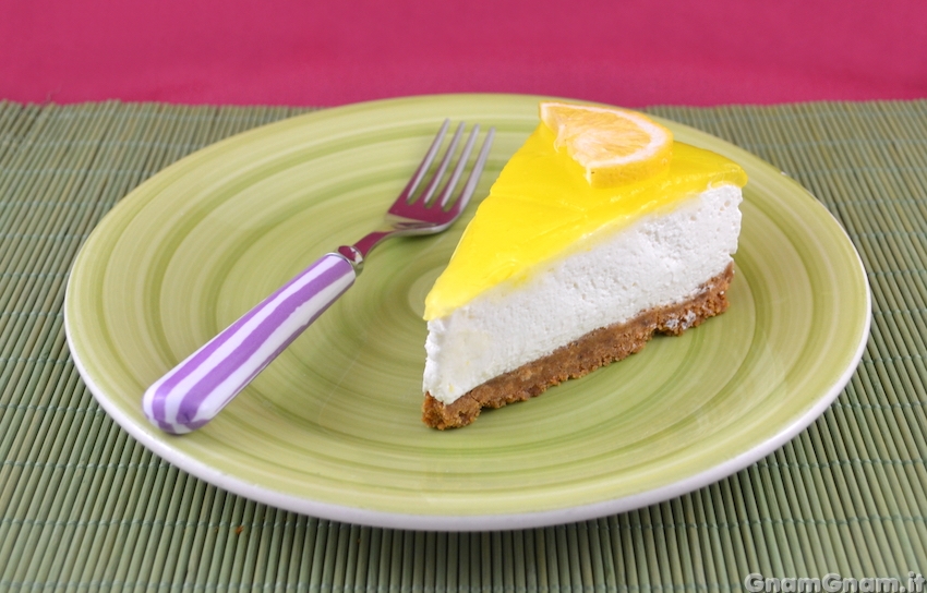 Torta fredda al limone