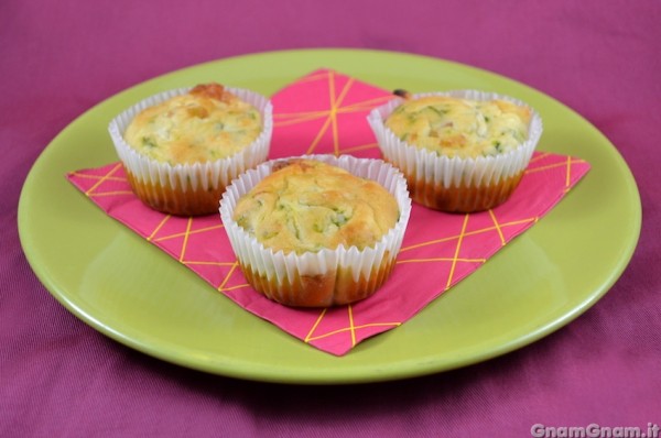 Muffin senza glutine alle zucchine