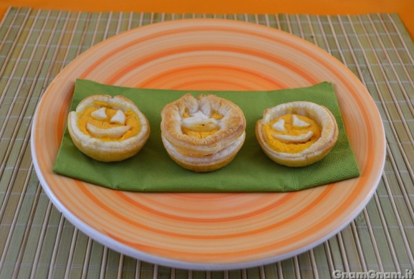 Crostatine salate di Halloween