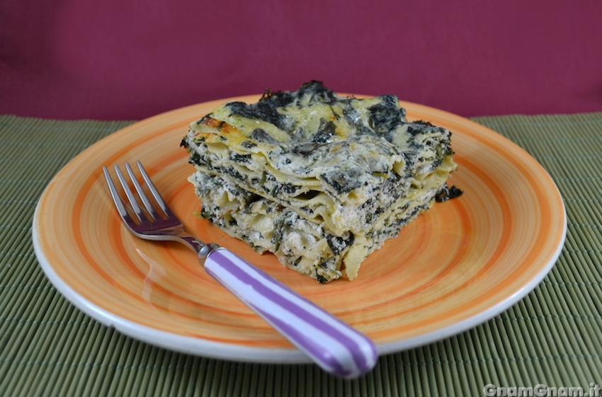 Lasagne ricotta e spinaci