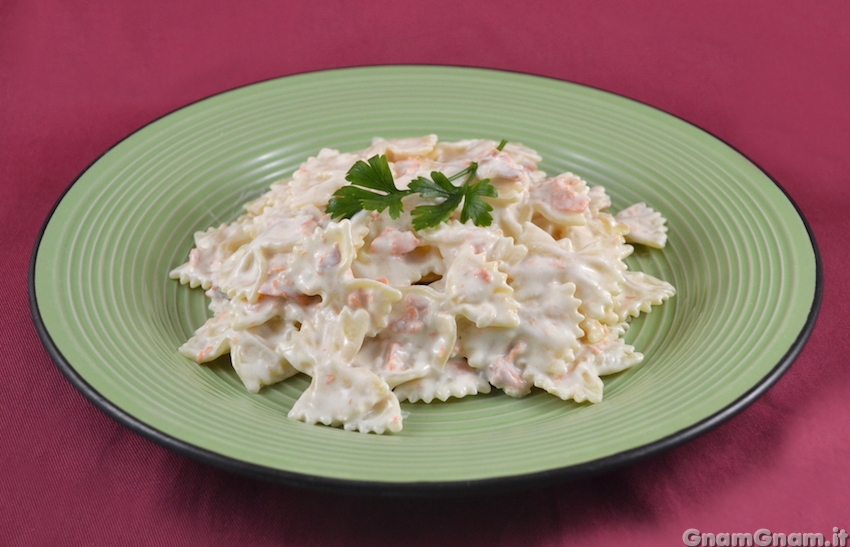 Farfalle al salmone