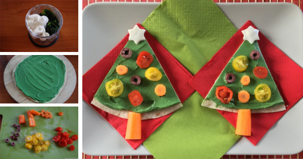 Antipasti Di Natale Fatti Ad Albero.Alberi Di Natale Con Piadina La Ricetta Di Gnam Gnam