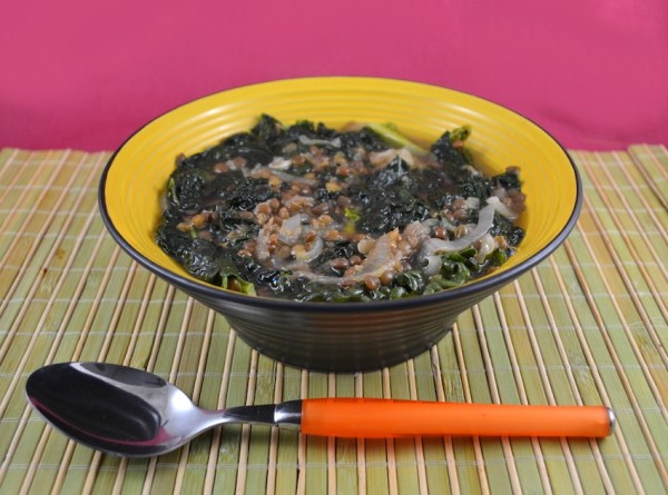 Zuppa di cavolo nero e lenticchie