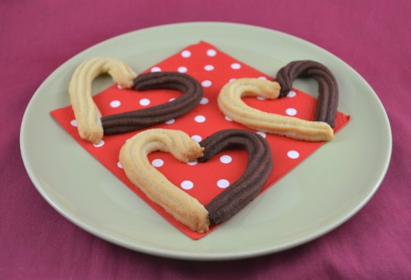 Biscotti a forma di cuore