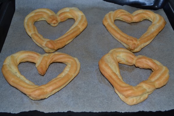 Cuori di pasta choux - La ricetta di Gnam Gnam