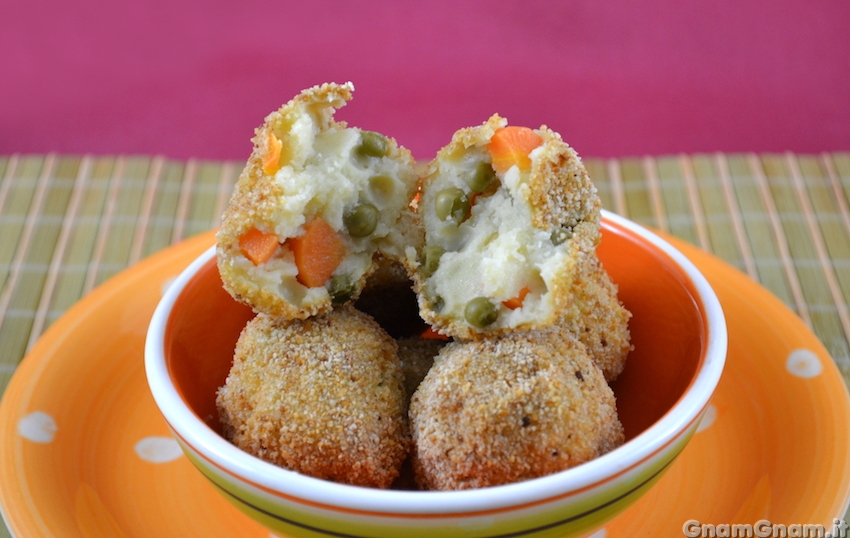 Polpette di verdure al forno Foto finale