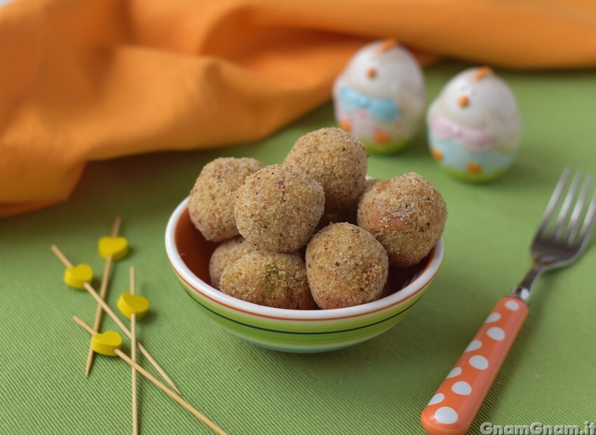 Polpette di verdure al forno