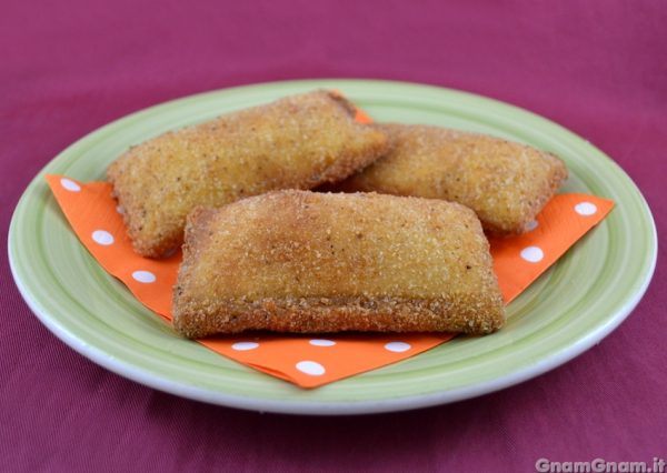 Fagottini con pane tramezzino