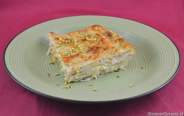 Lasagne al pistacchio