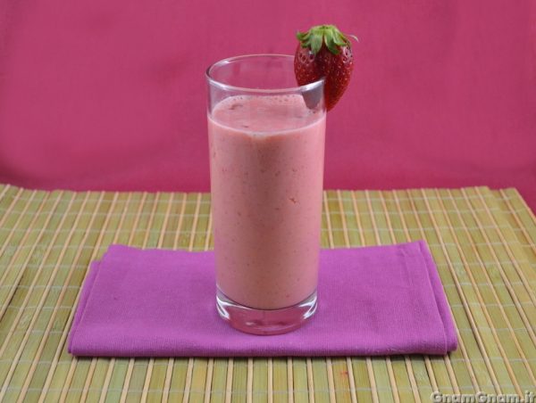 Smoothie alle fragole