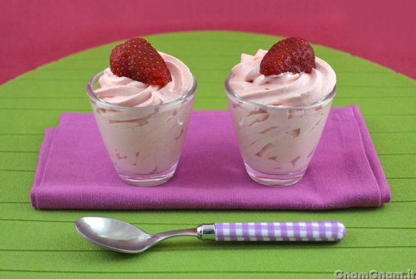 Mousse alle fragole