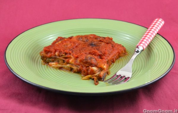 Parmigiana di melanzane non fritte