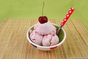 Gelati con gelatiera