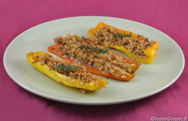 Peperoni gratinati