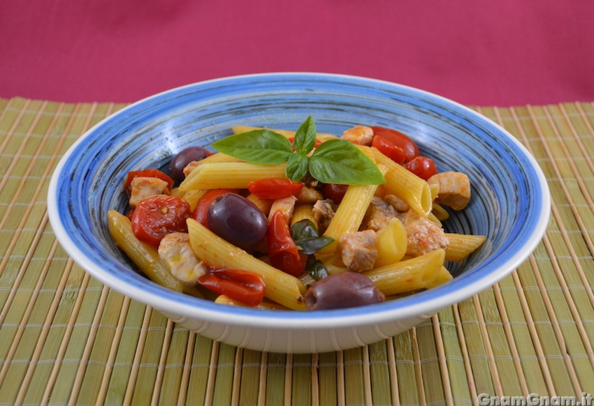 Pasta con pesce spada