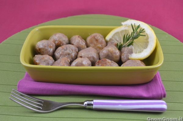 Polpette al limone