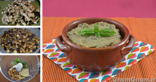 Pesto Di Melanzane La Ricetta Di Gnam Gnam