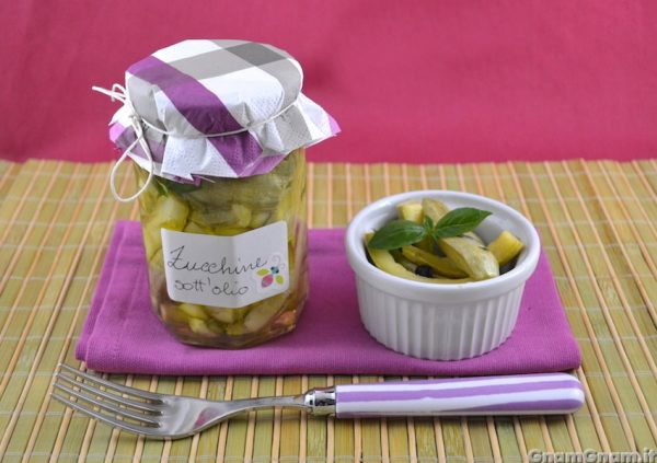 Zucchine sott'olio