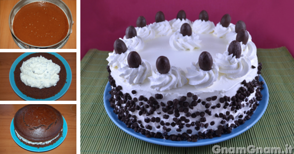\u2022 Torta di compleanno semplice , La ricetta di Gnam Gnam