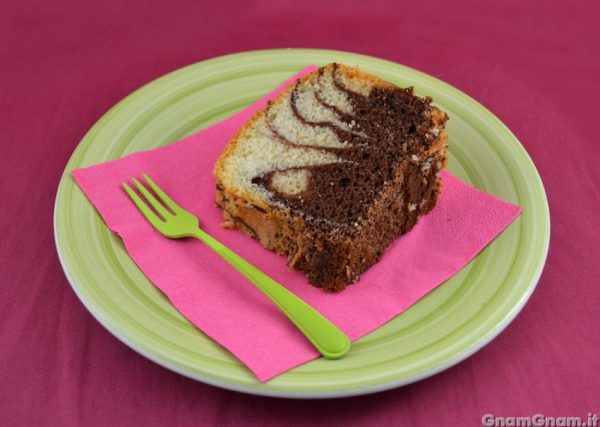 Chiffon cake al cacao e vaniglia