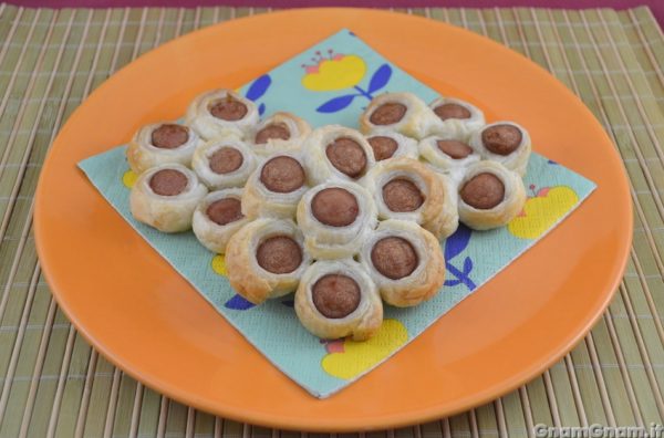 Fiori di pasta sfoglia