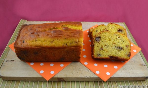 Plumcake zucca e cioccolato