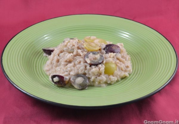 Risotto all'uva