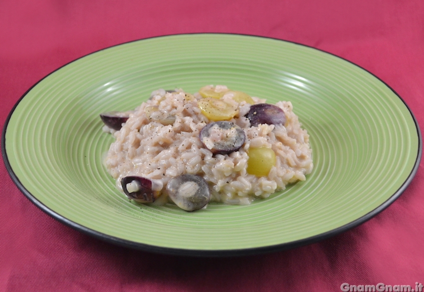 Risotto all’uva