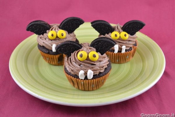 Cupcake pipistrello