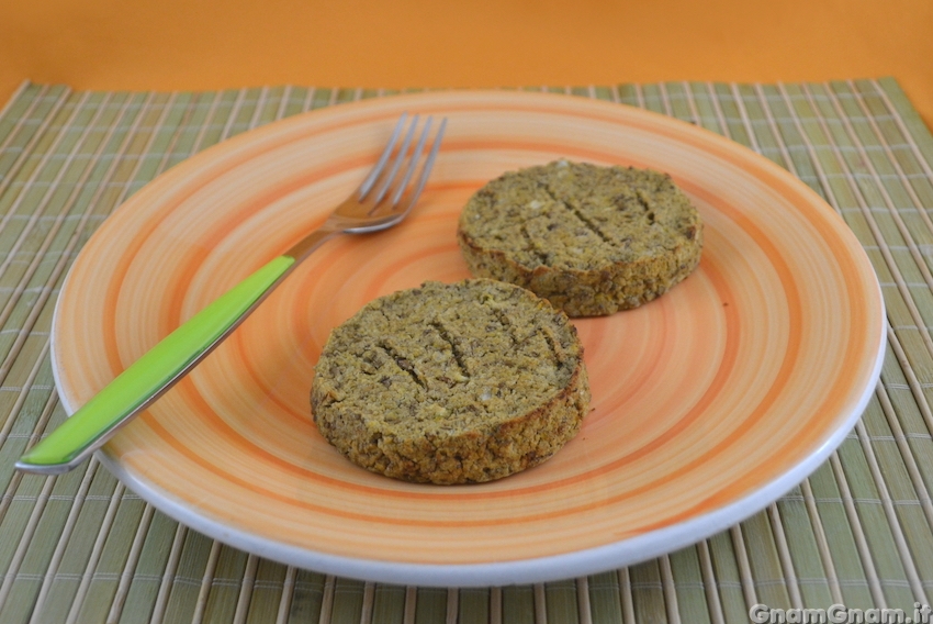 Burger di zucca e lenticchie Foto finale