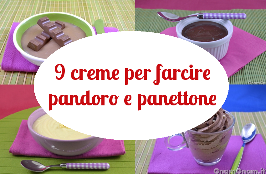 Creme per farcire pandoro e panettone