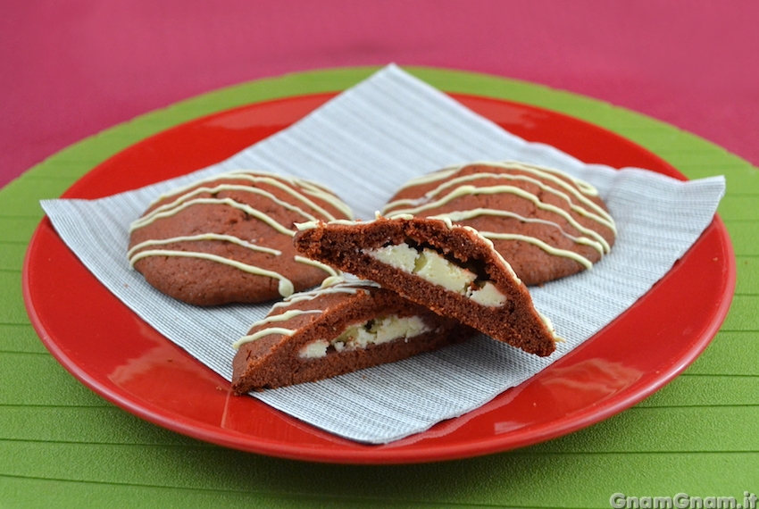 Red velvet cookies Foto finale