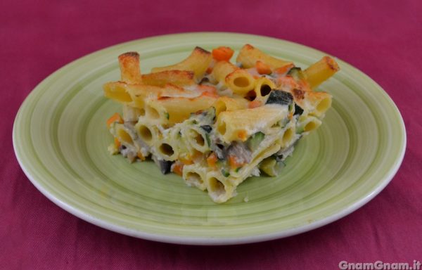 Pasta al forno vegetariana