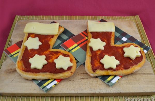 Pizzette a forma di calza