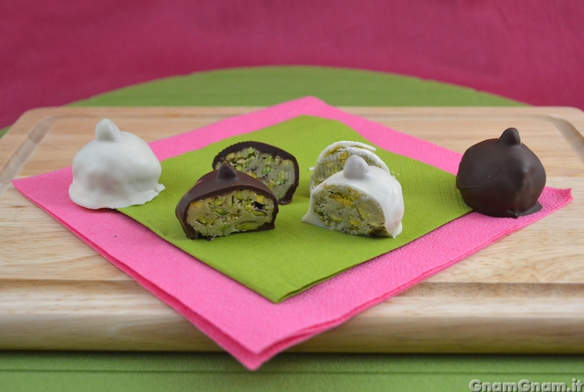 Baci perugina al pistacchio