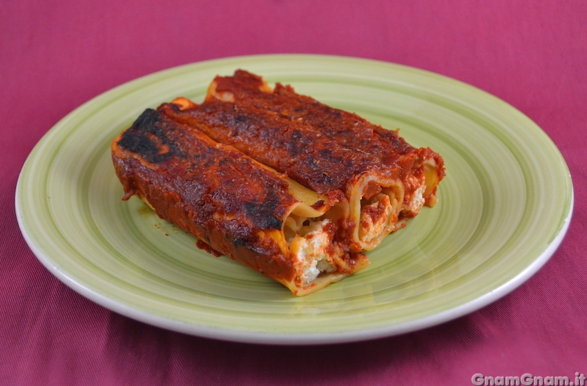 Cannelloni di lasagne