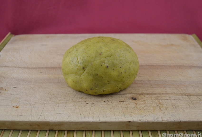 Pasta frolla al pistacchio