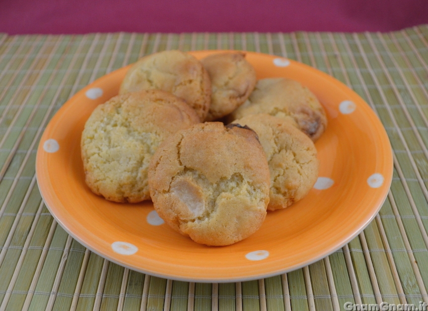 Cookies Limone E Cioccolato Bianco La Ricetta Di Gnam Gnam