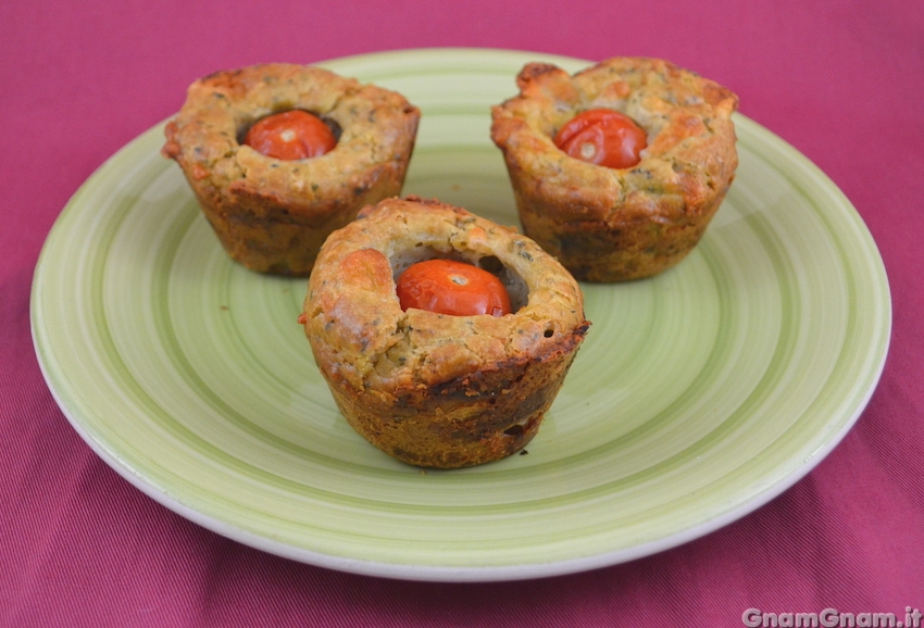 Caprese muffin