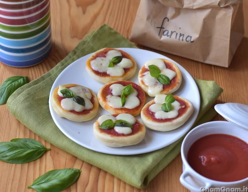 Pizzette veloci in padella