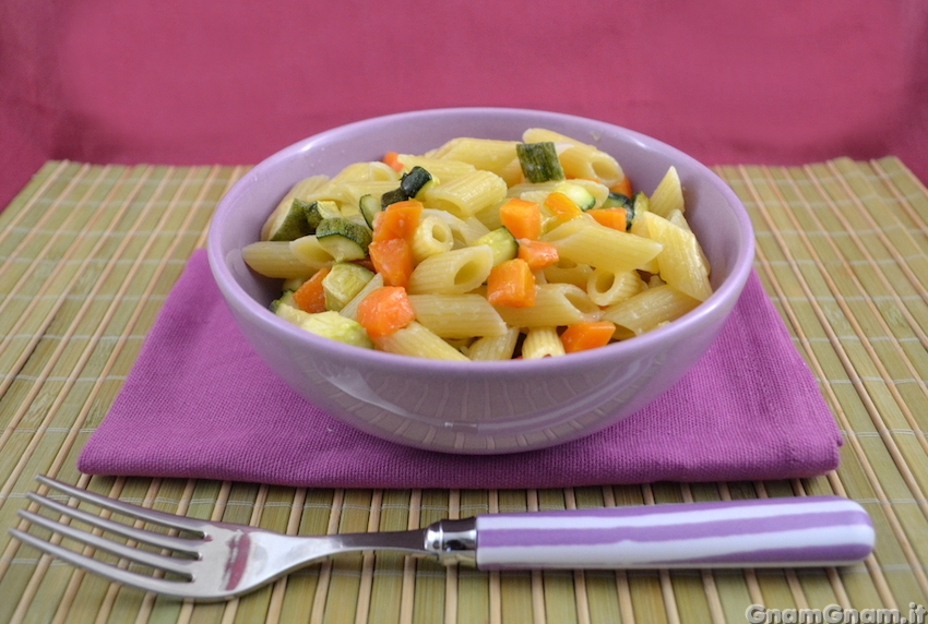 Pasta zucchine e carote