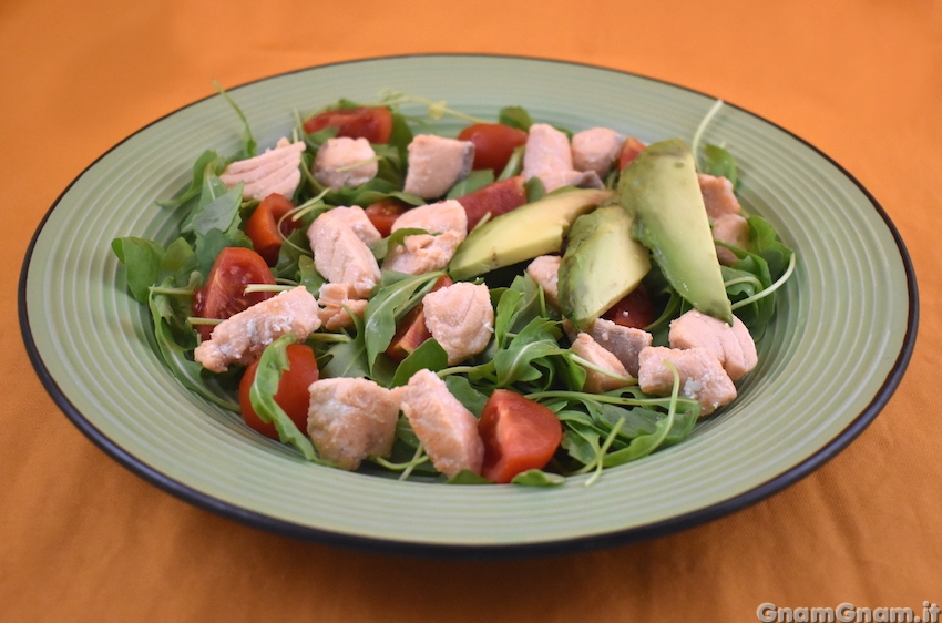 Insalata di salmone