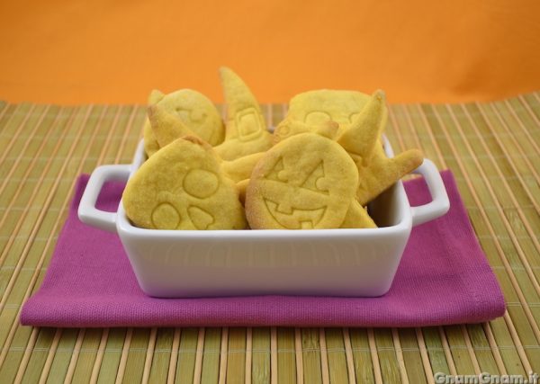 Biscotti alla zucca per Halloween