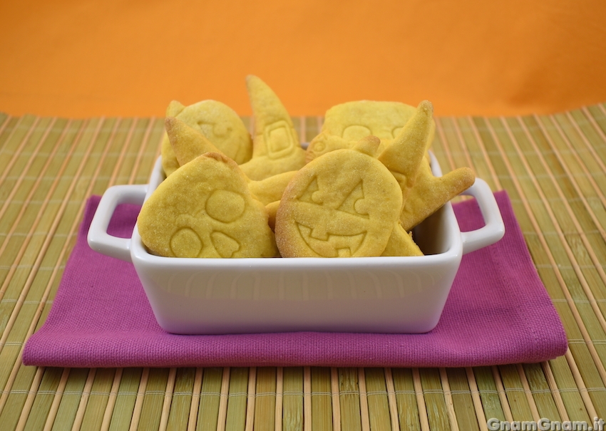 Biscotti alla zucca per Halloween